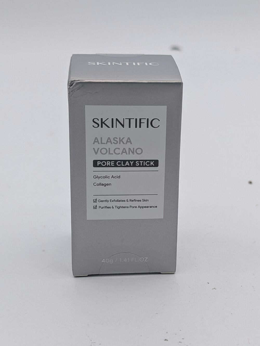 SKINTIFIC Alaska Volcano Pore Clay Stick SEALED!!! Expires 11/2029